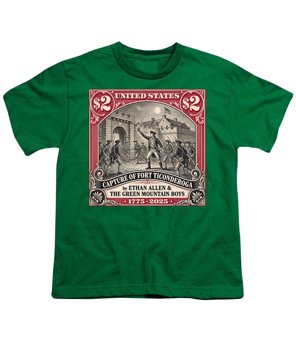 Fort Ticonderoga $2 - Youth T-Shirt
