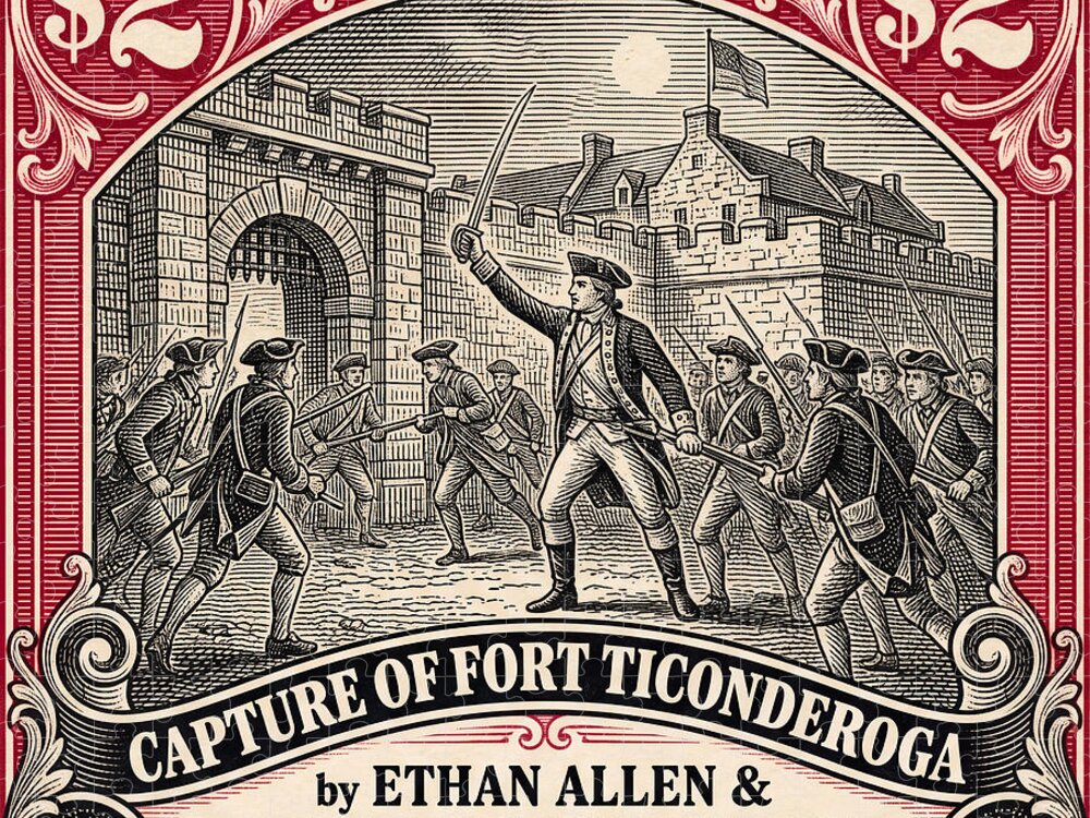 Fort Ticonderoga $2 - Puzzle