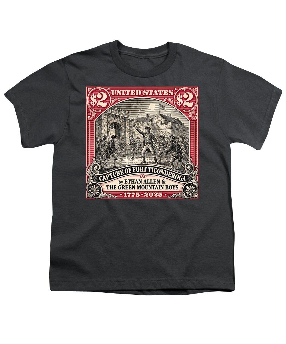 Fort Ticonderoga $2 - Youth T-Shirt