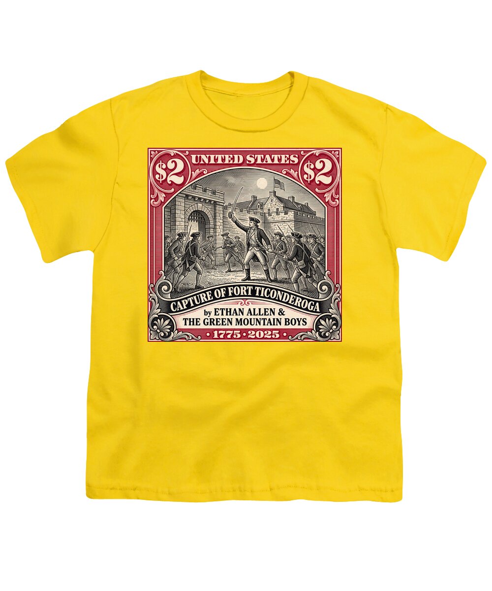 Fort Ticonderoga $2 - Youth T-Shirt