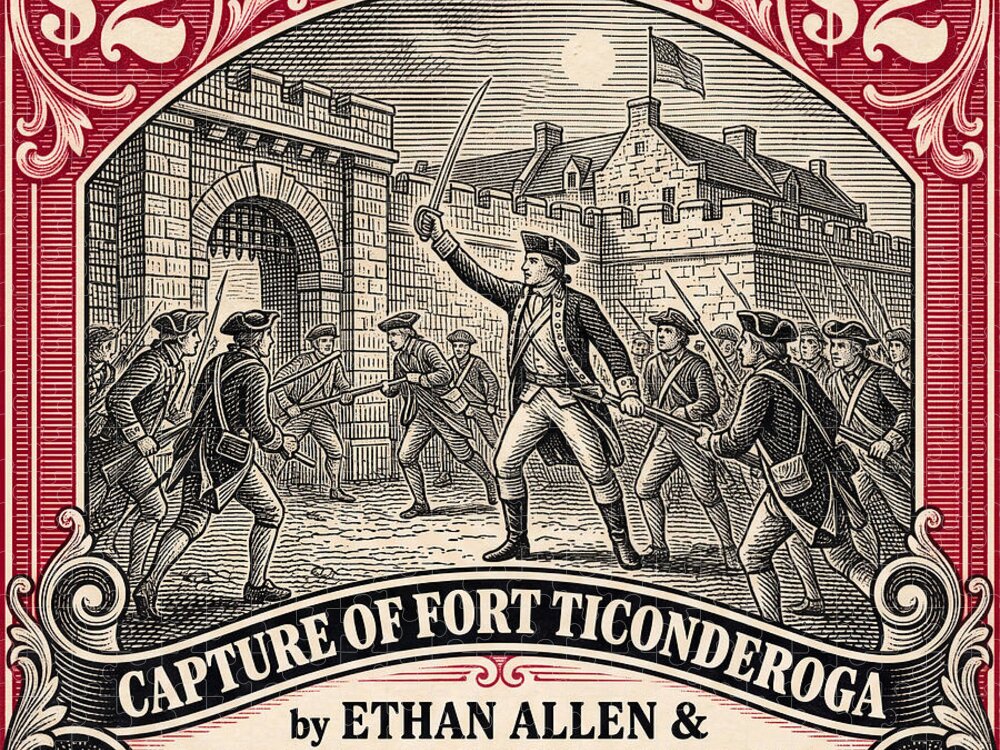 Fort Ticonderoga $2 - Puzzle