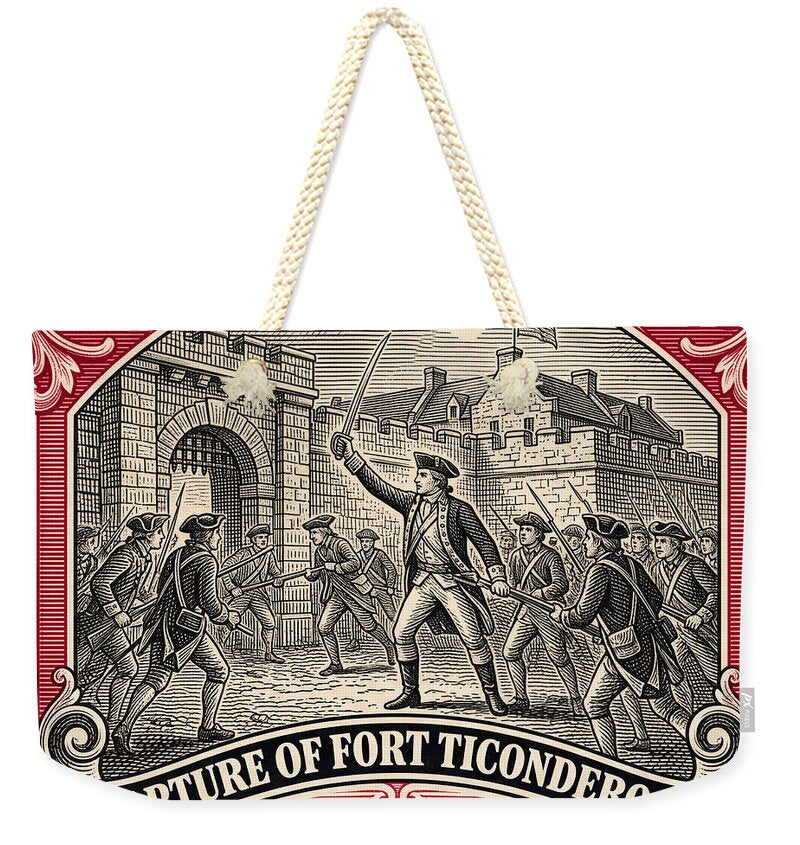 Fort Ticonderoga $2 - Weekender Tote Bag