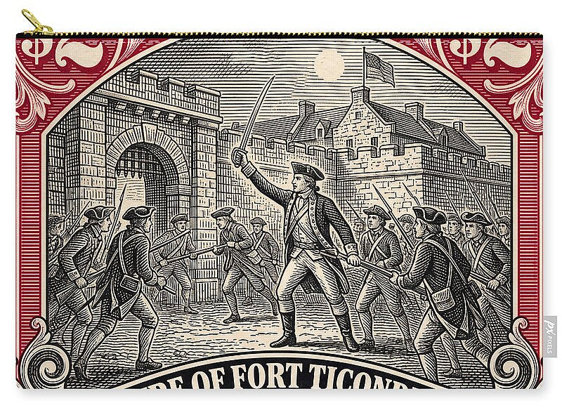 Fort Ticonderoga $2 - Zip Pouch