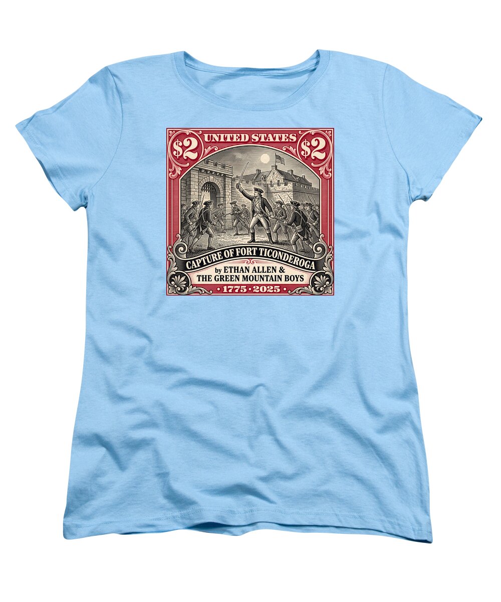 Fort Ticonderoga $2 - Women's T-Shirt (Standard Fit)