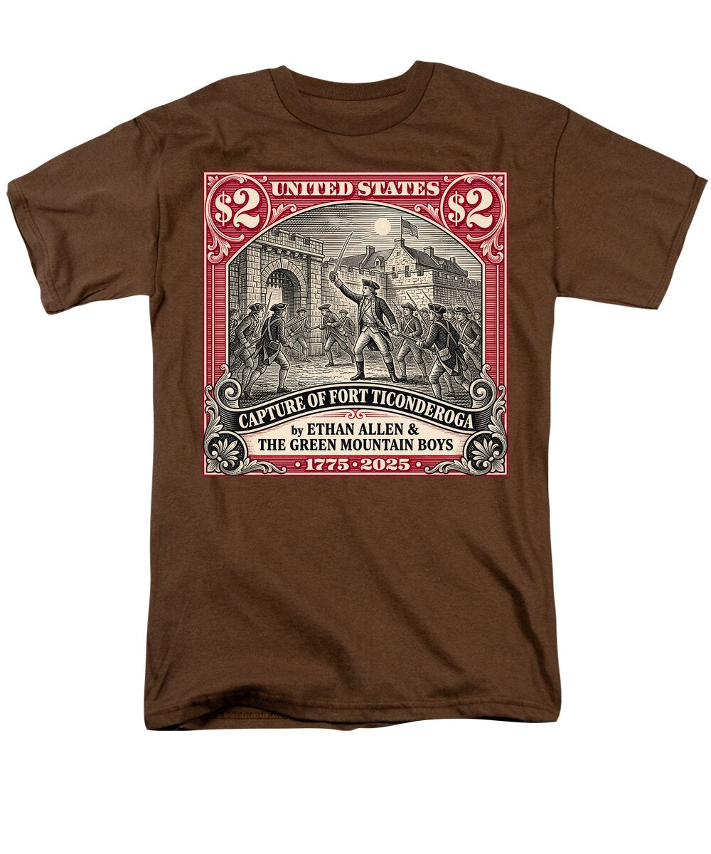 Fort Ticonderoga $2 - Men's T-Shirt  (Regular Fit)