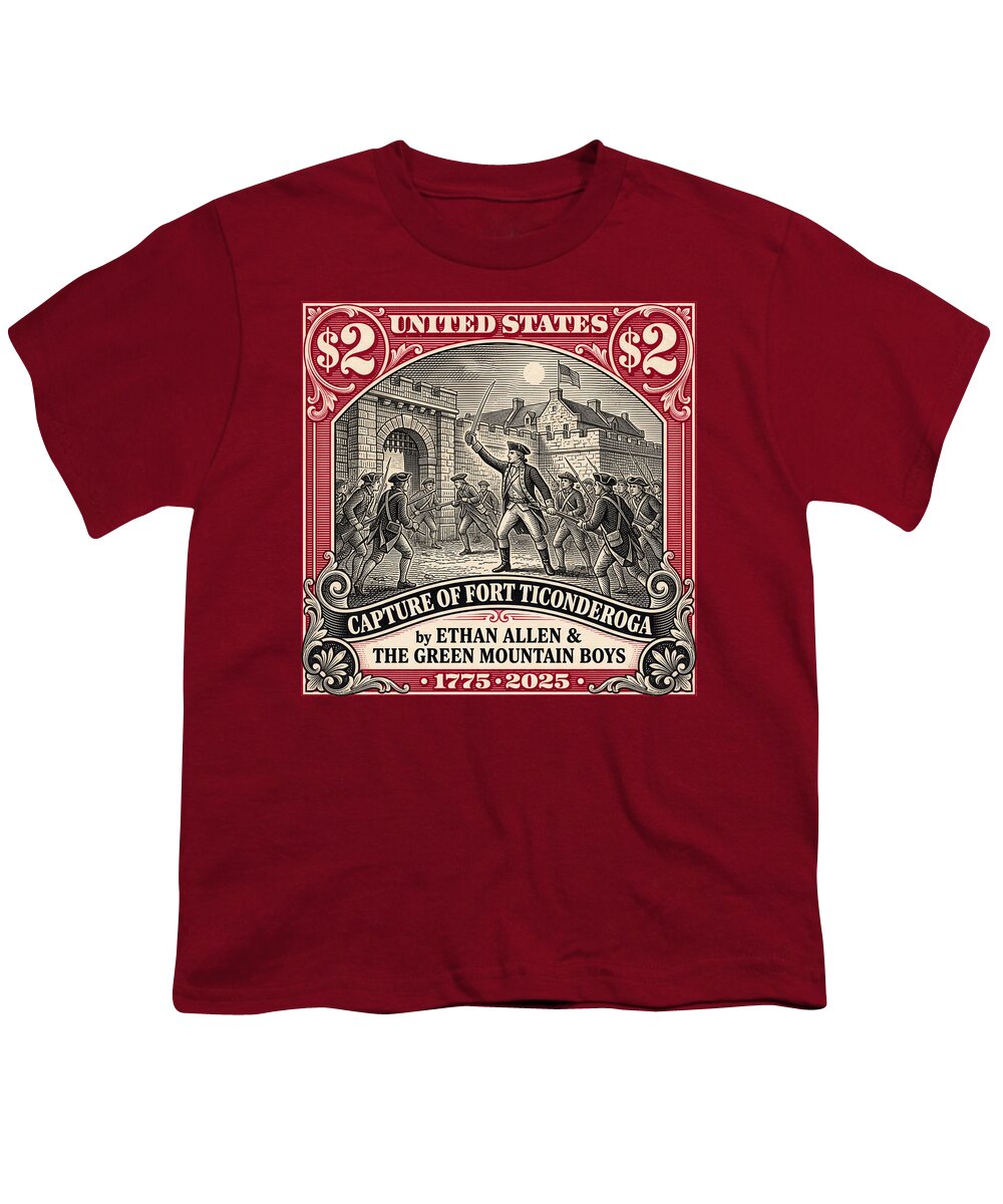 Fort Ticonderoga $2 - Youth T-Shirt