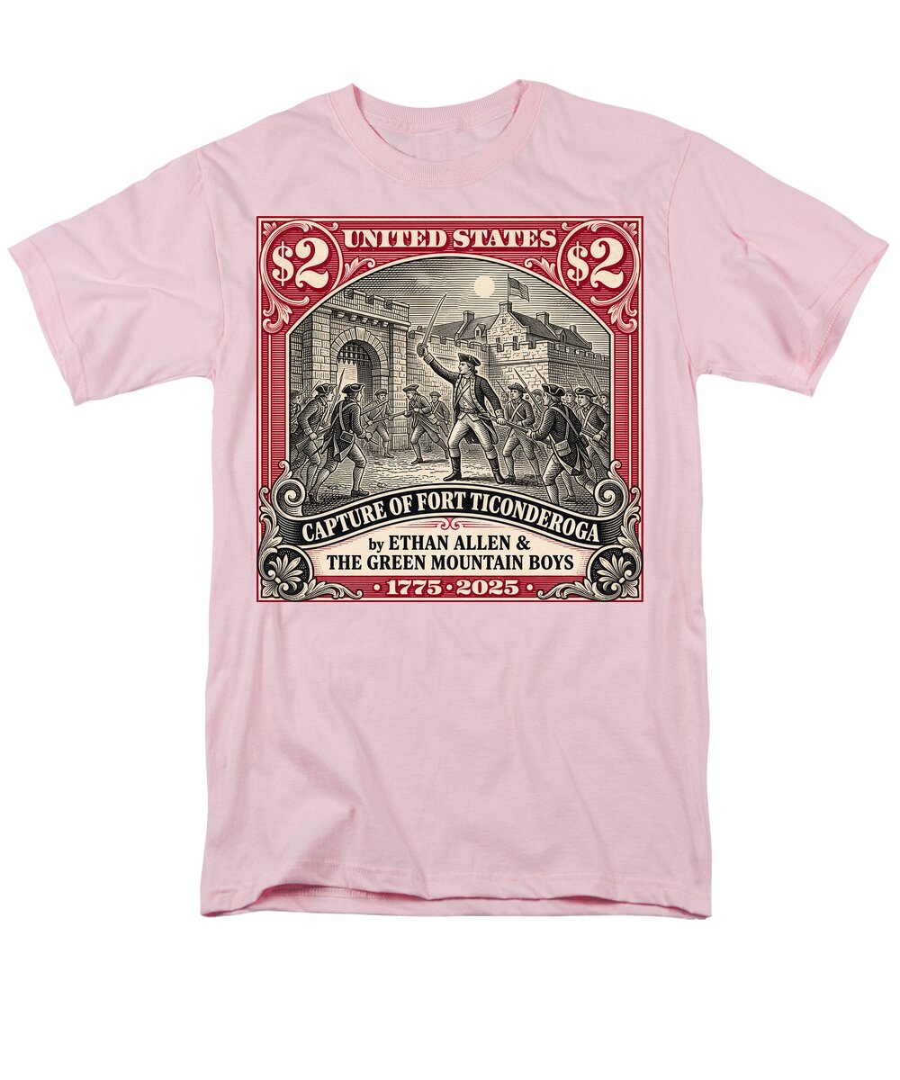 Fort Ticonderoga $2 - Men's T-Shirt  (Regular Fit)