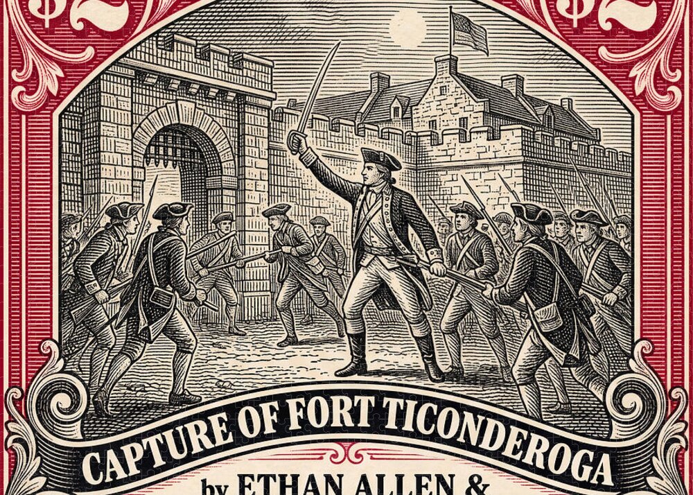 Fort Ticonderoga $2 - Puzzle