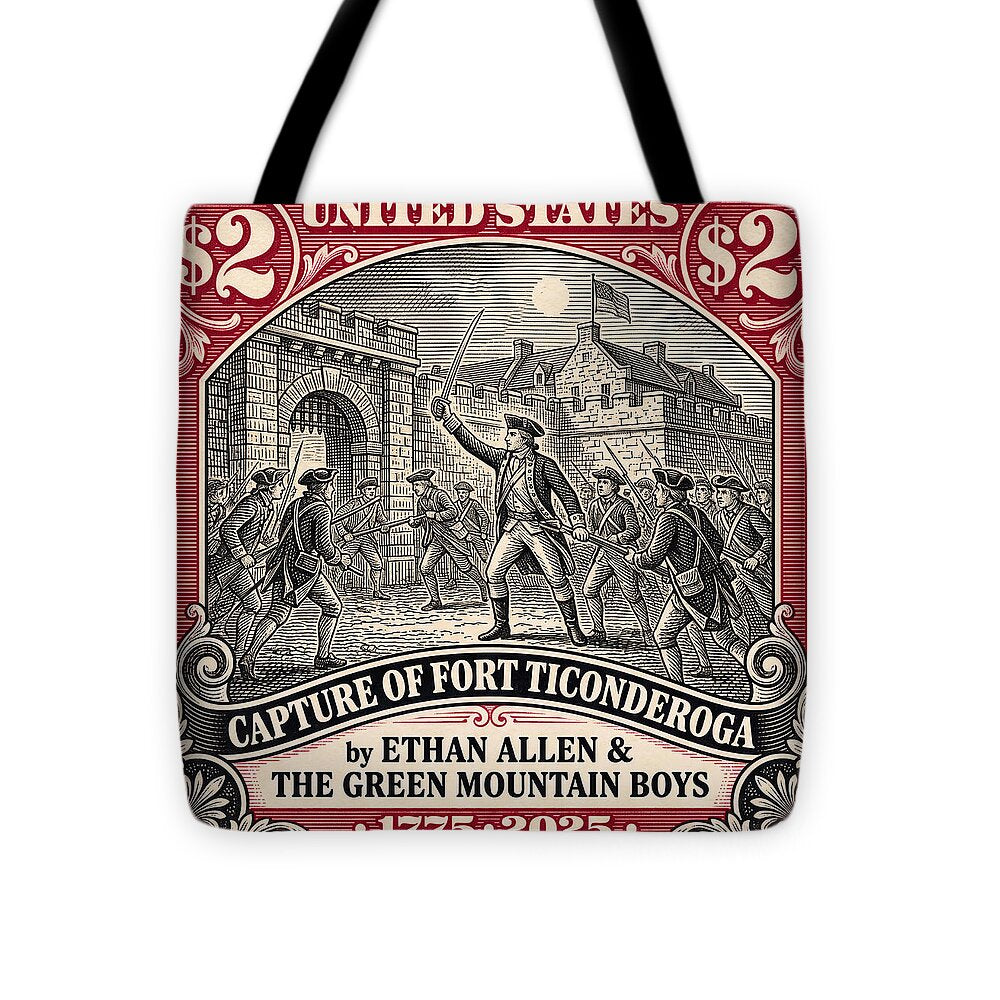 Fort Ticonderoga $2 - Tote Bag