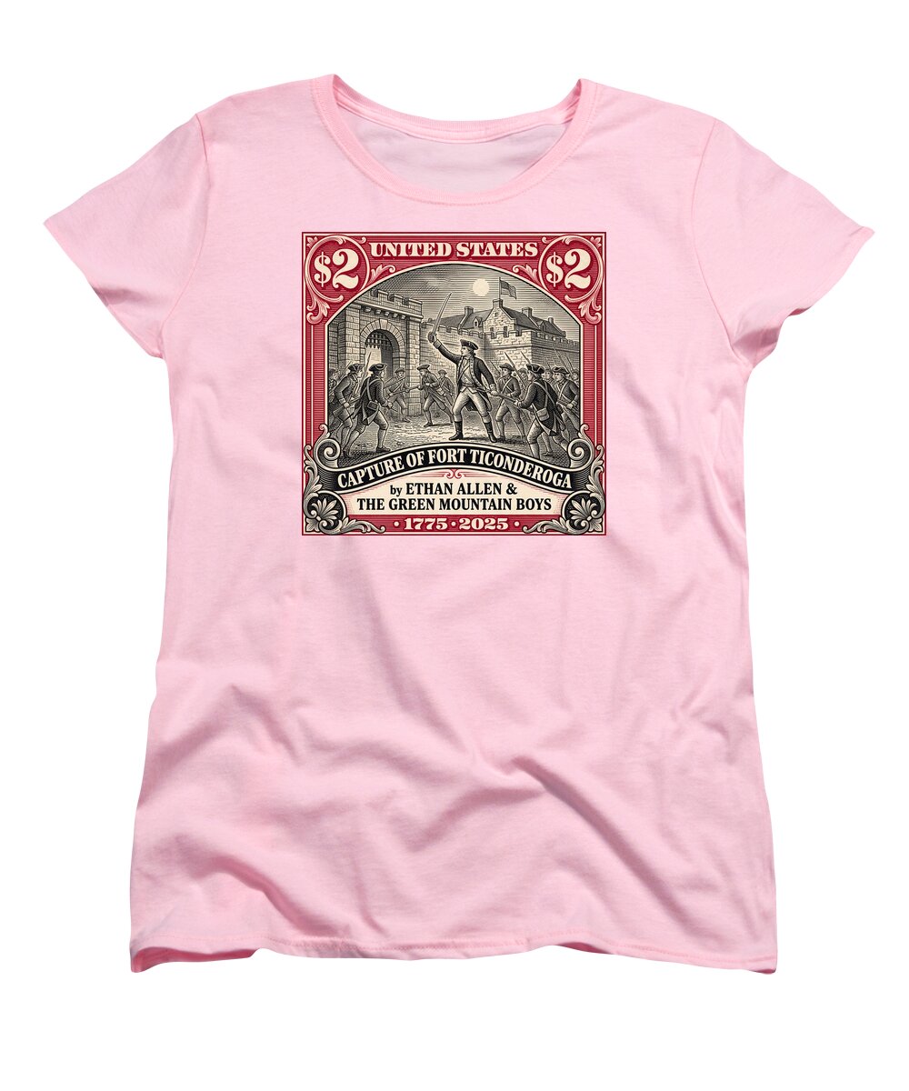 Fort Ticonderoga $2 - Women's T-Shirt (Standard Fit)