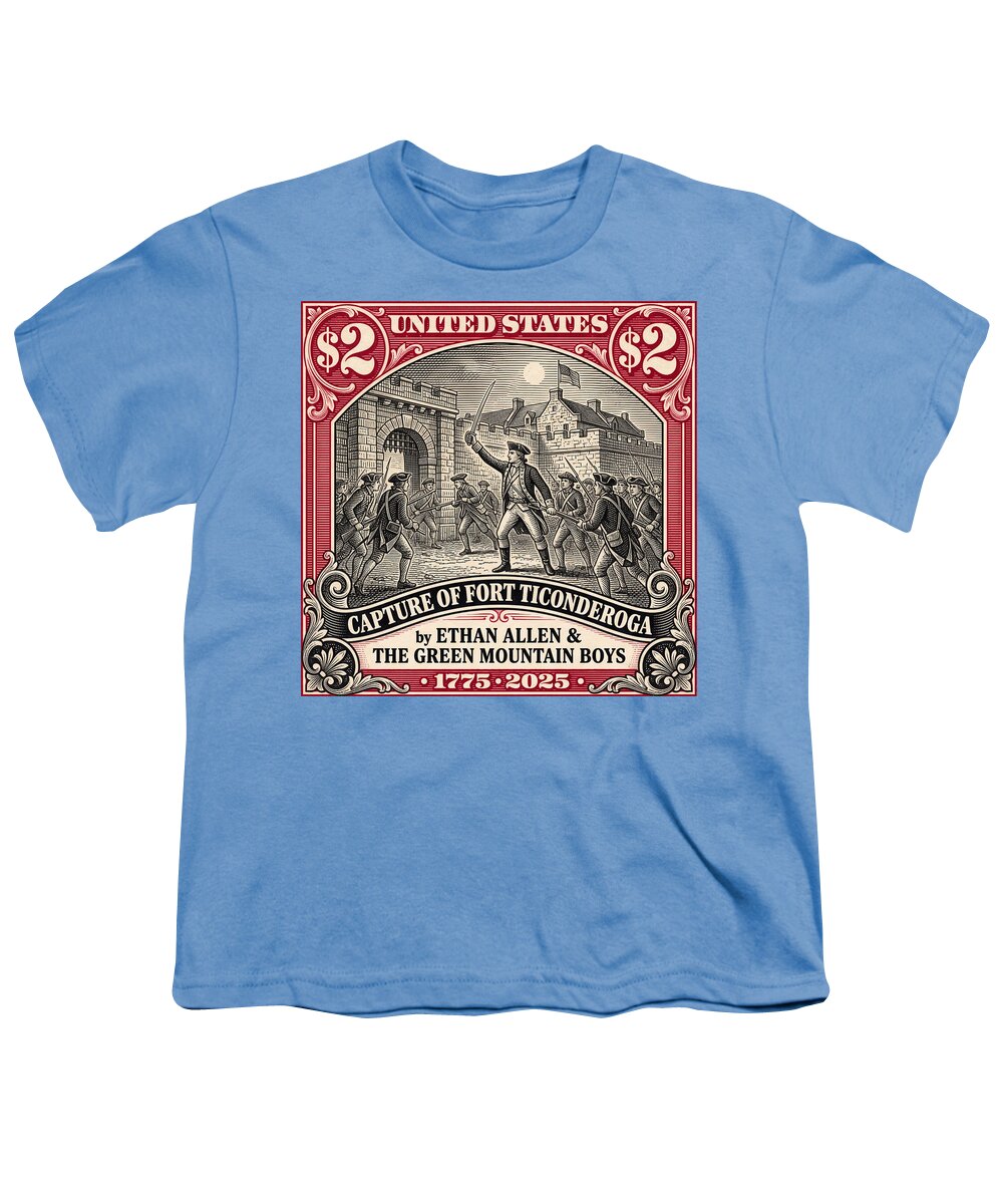 Fort Ticonderoga $2 - Youth T-Shirt