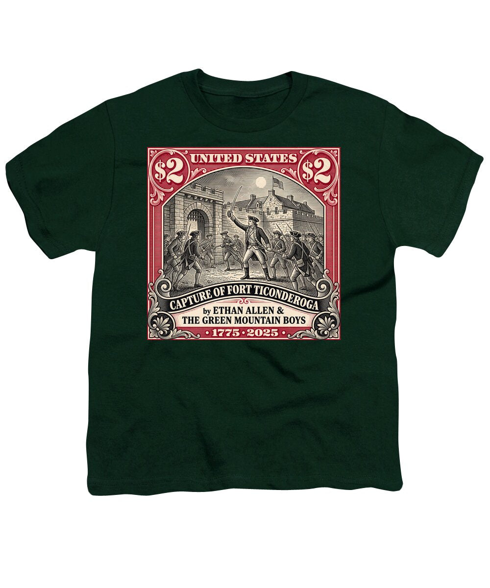 Fort Ticonderoga $2 - Youth T-Shirt