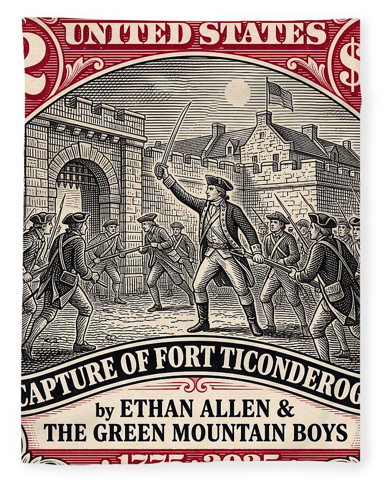 Fort Ticonderoga $2 - Blanket