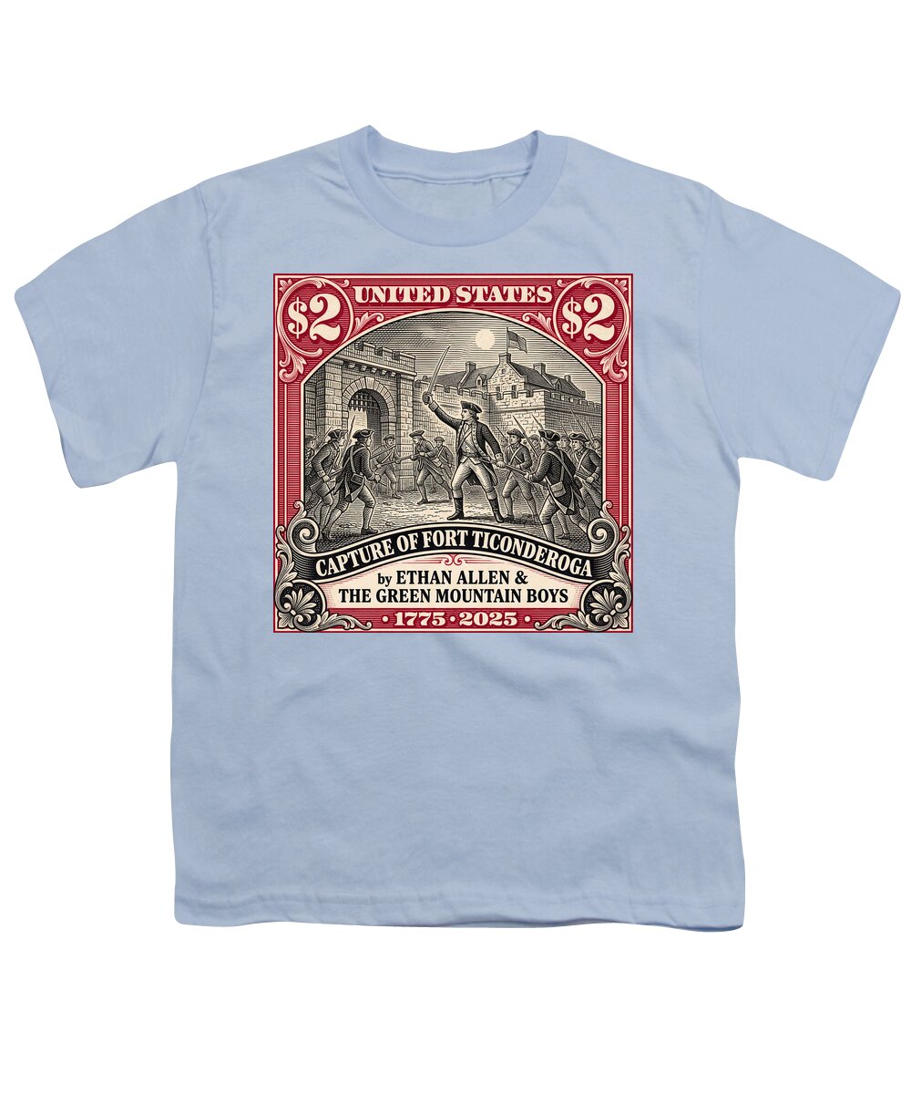 Fort Ticonderoga $2 - Youth T-Shirt