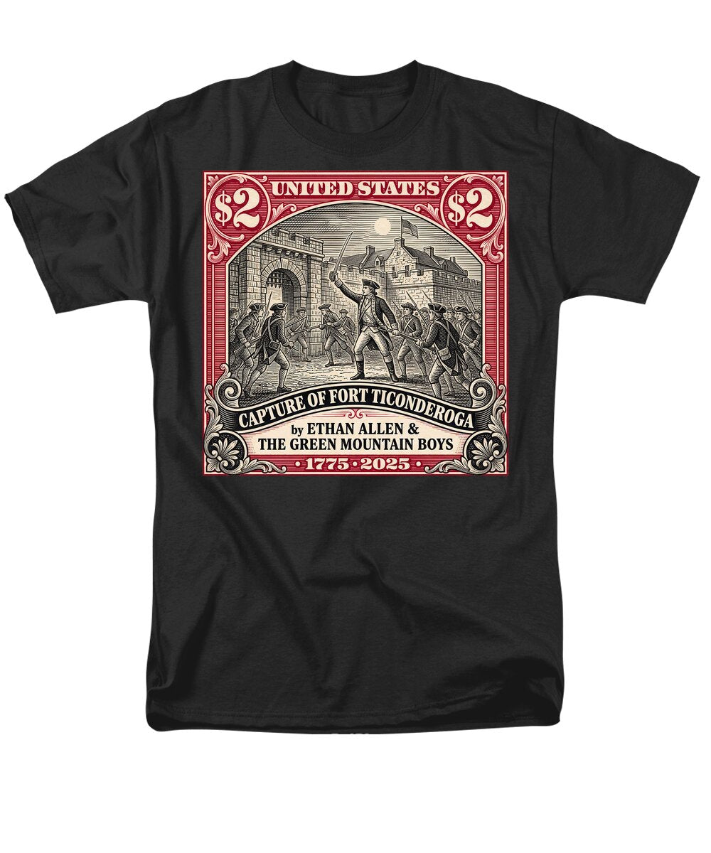 Fort Ticonderoga $2 - Men's T-Shirt  (Regular Fit)