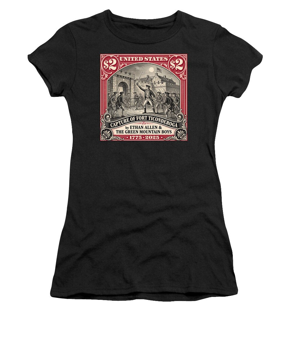 Fort Ticonderoga $2 - Women's T-Shirt