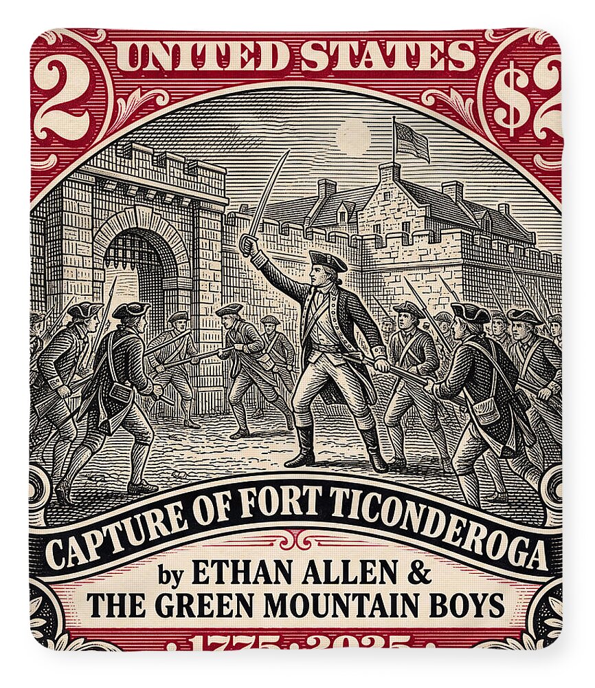 Fort Ticonderoga $2 - Blanket