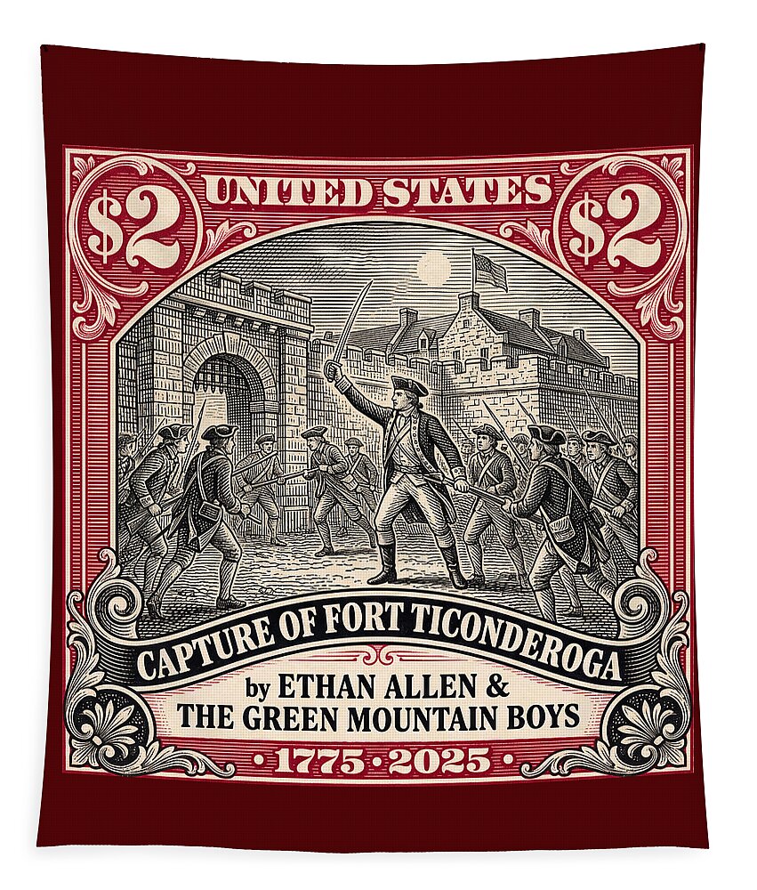 Fort Ticonderoga $2 - Tapestry
