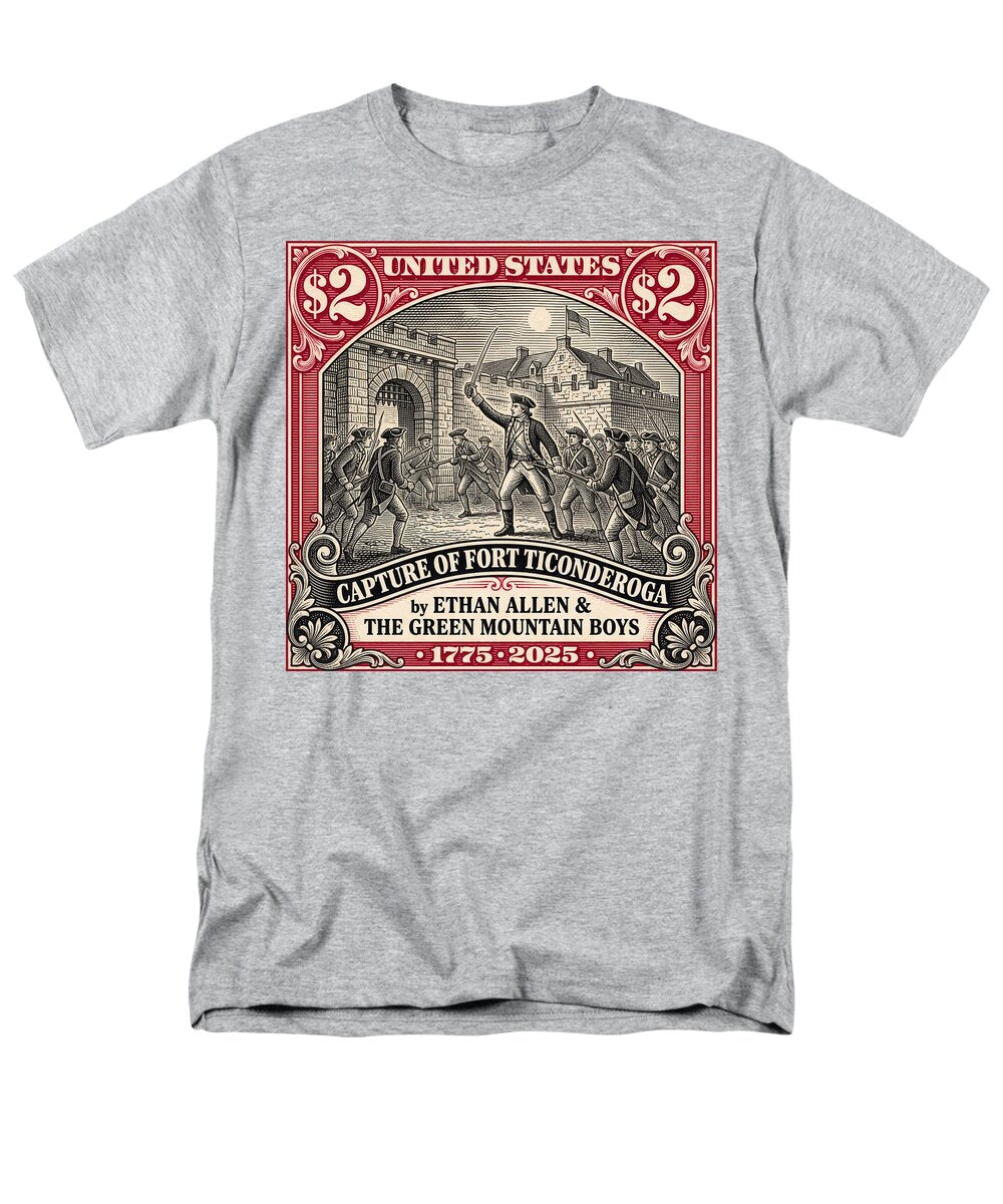 Fort Ticonderoga $2 - Men's T-Shirt  (Regular Fit)