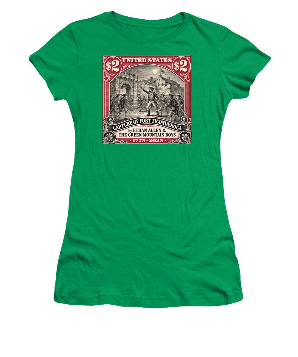 Fort Ticonderoga $2 - Women's T-Shirt