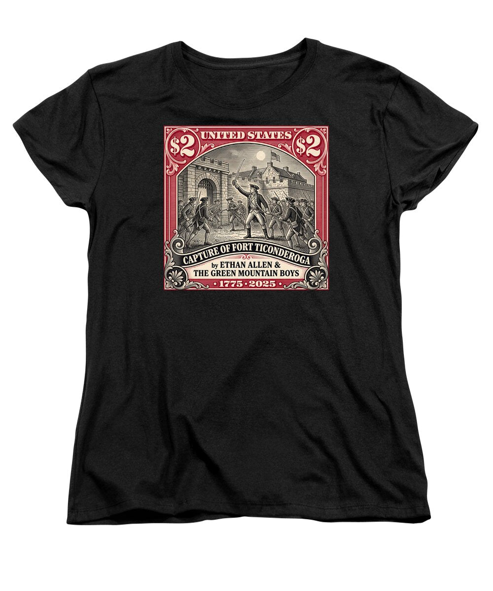 Fort Ticonderoga $2 - Women's T-Shirt (Standard Fit)