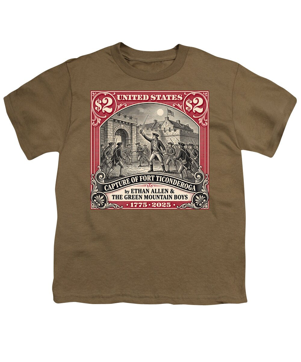 Fort Ticonderoga $2 - Youth T-Shirt