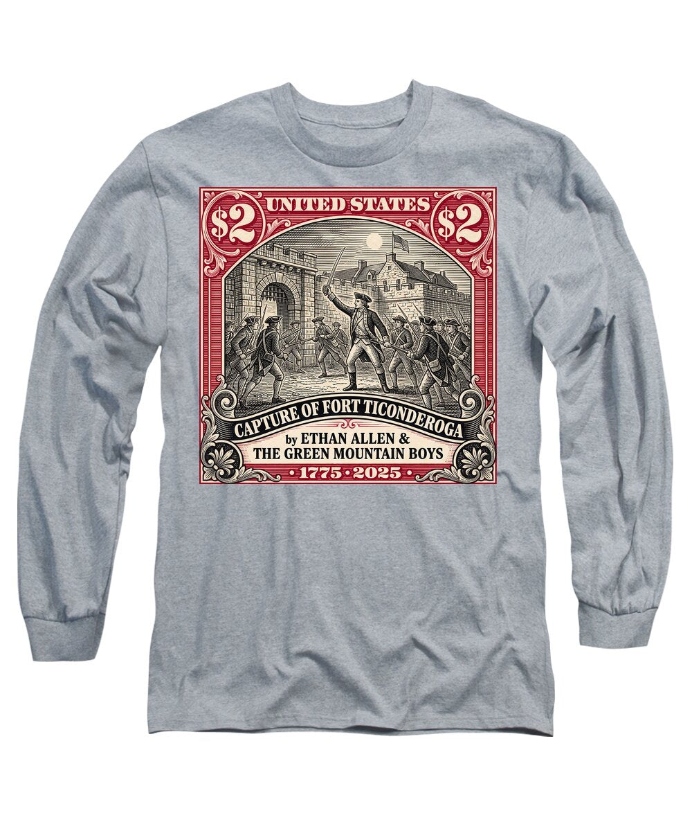 Fort Ticonderoga $2 - Long Sleeve T-Shirt