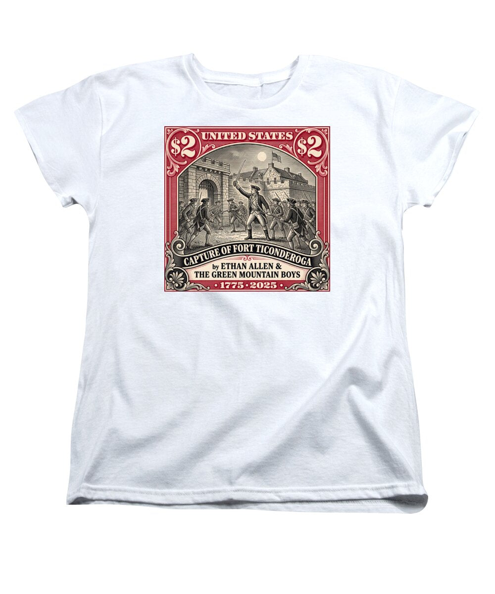 Fort Ticonderoga $2 - Women's T-Shirt (Standard Fit)