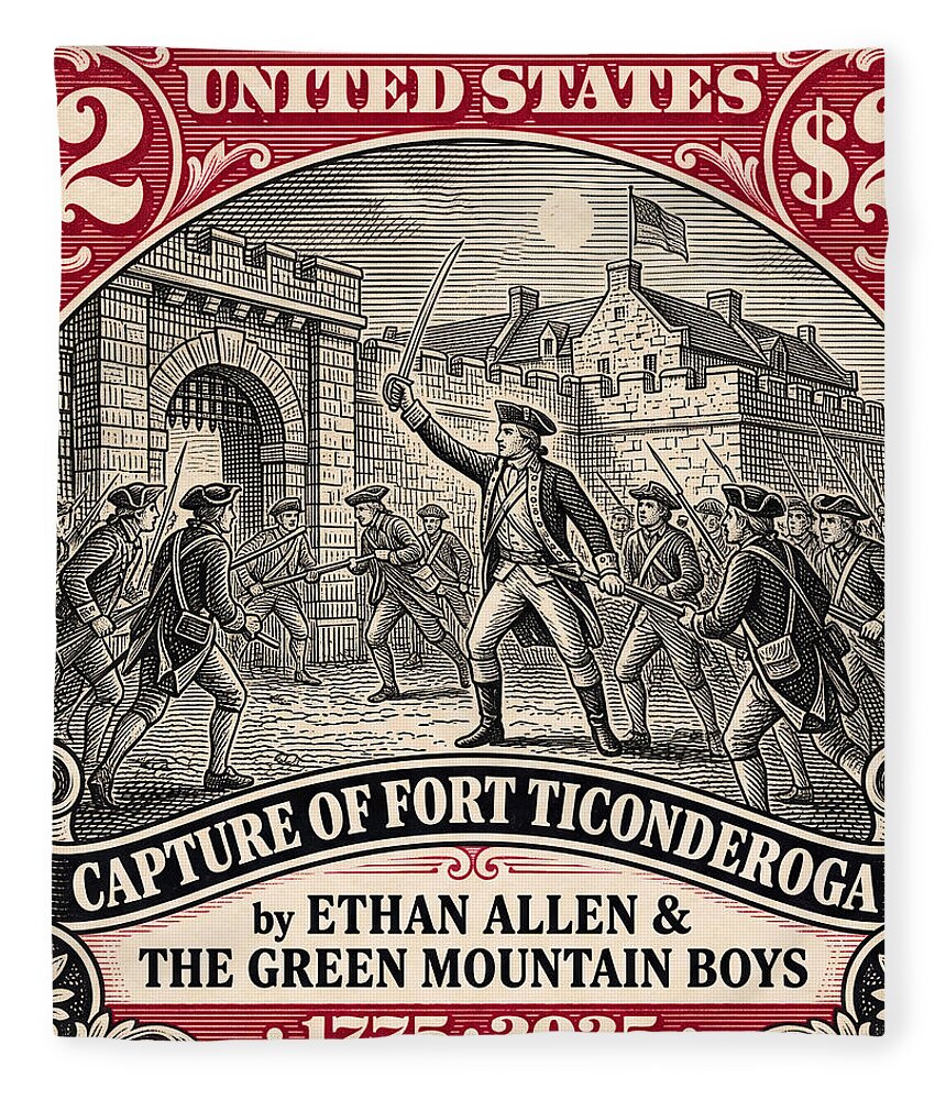 Fort Ticonderoga $2 - Blanket