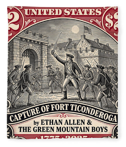 Fort Ticonderoga $2 - Blanket