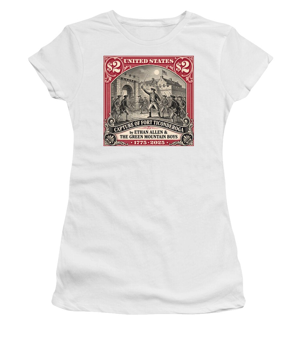 Fort Ticonderoga $2 - Women's T-Shirt