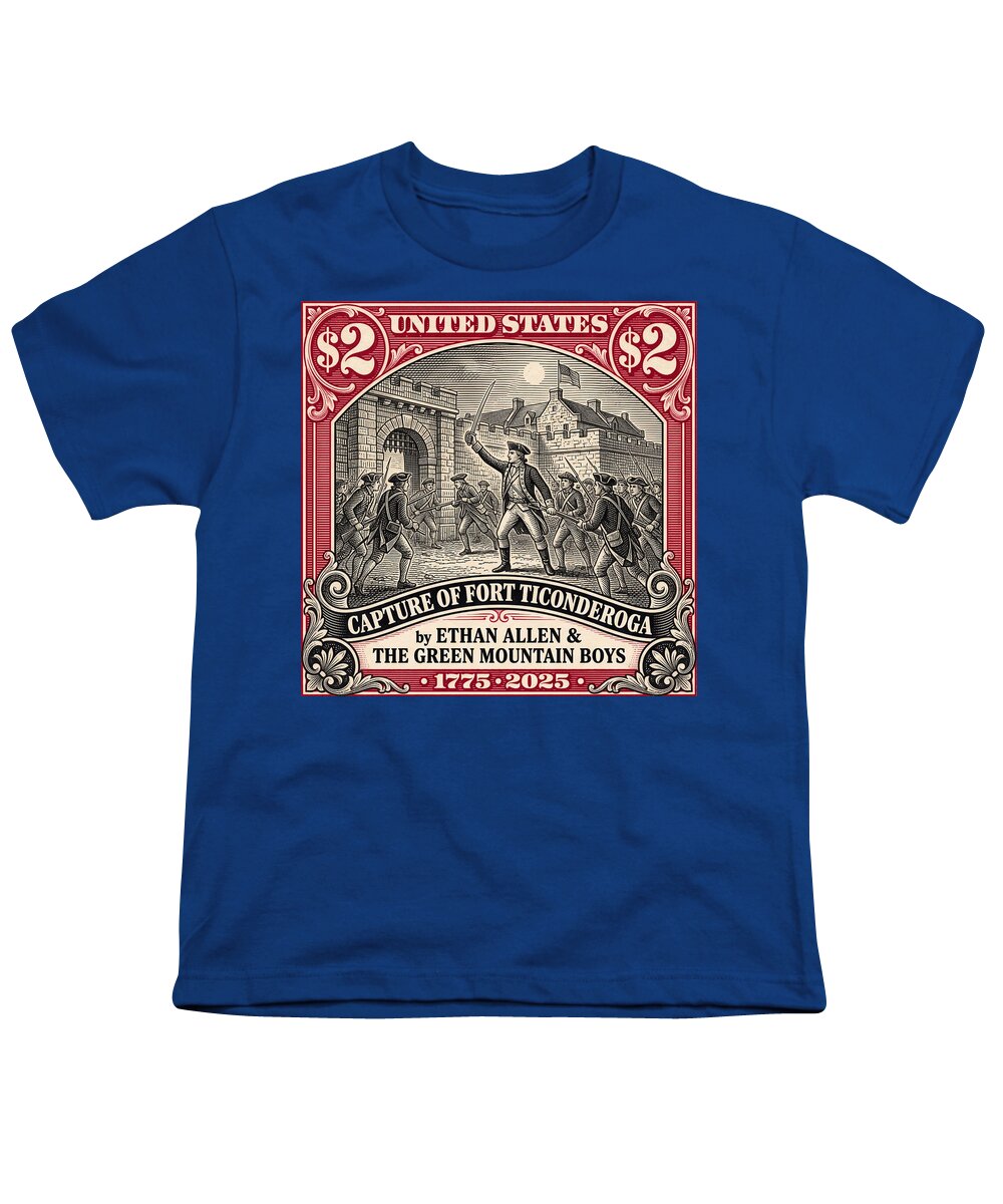 Fort Ticonderoga $2 - Youth T-Shirt
