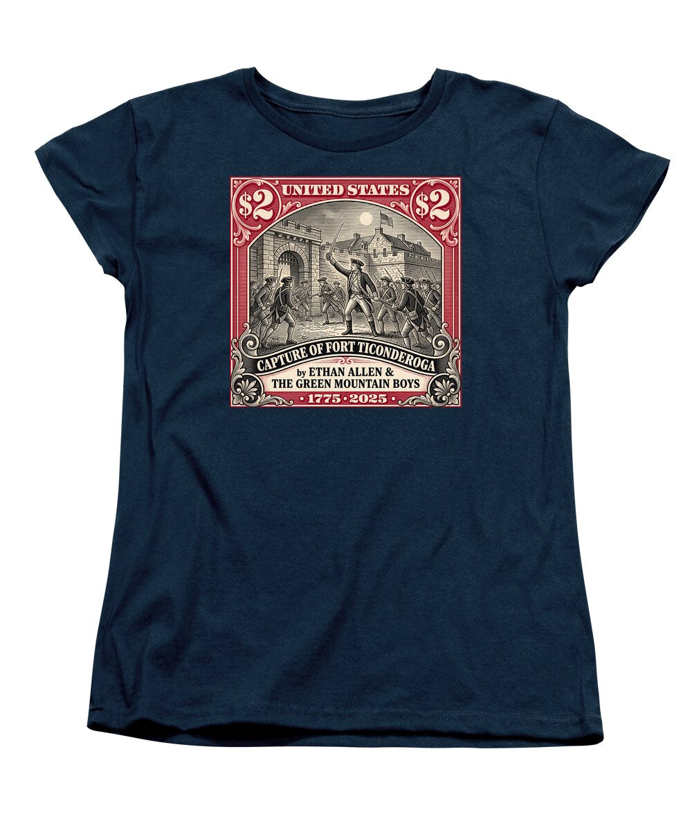 Fort Ticonderoga $2 - Women's T-Shirt (Standard Fit)