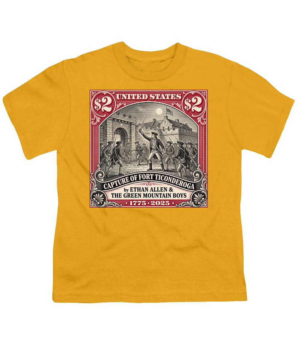 Fort Ticonderoga $2 - Youth T-Shirt