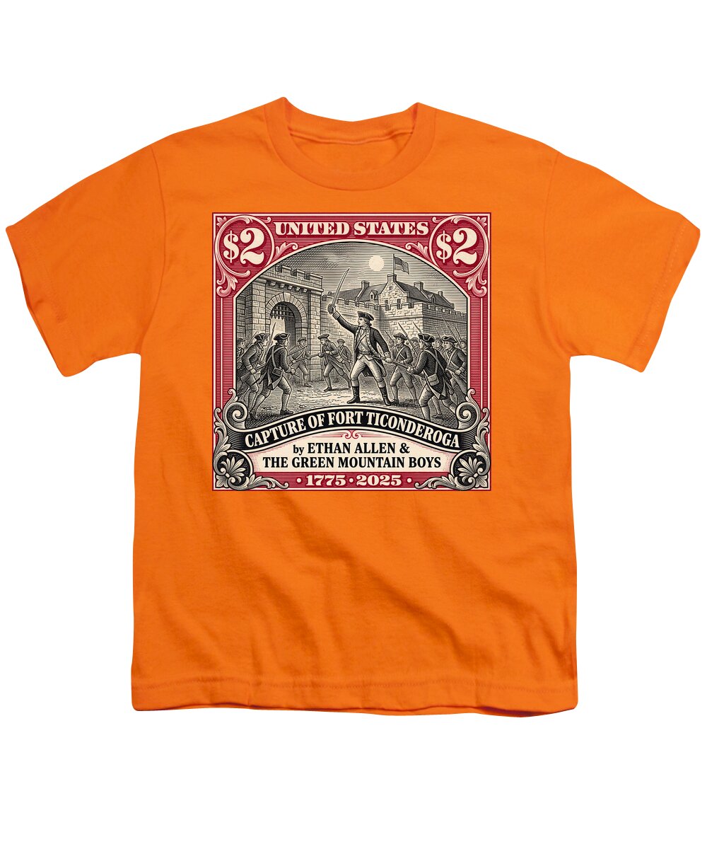 Fort Ticonderoga $2 - Youth T-Shirt