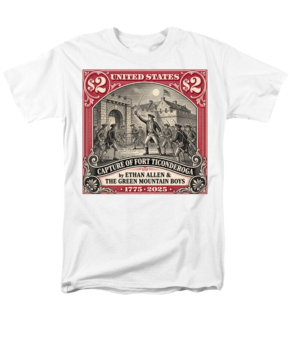 Fort Ticonderoga $2 - Men's T-Shirt  (Regular Fit)
