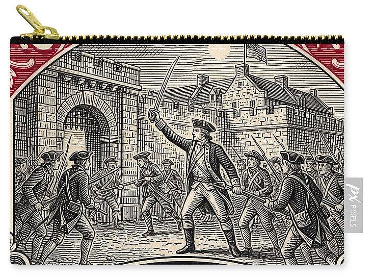 Fort Ticonderoga $2 - Zip Pouch