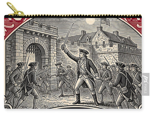 Fort Ticonderoga $2 - Zip Pouch