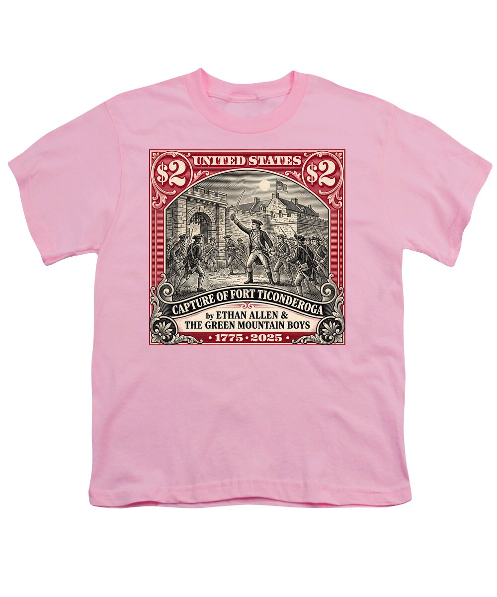 Fort Ticonderoga $2 - Youth T-Shirt