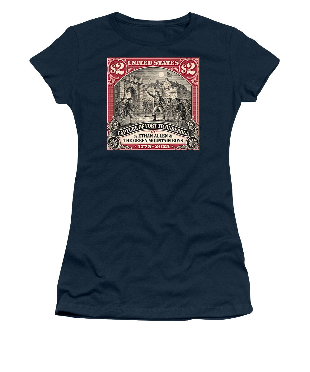 Fort Ticonderoga $2 - Women's T-Shirt
