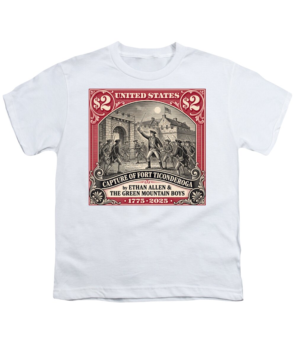 Fort Ticonderoga $2 - Youth T-Shirt