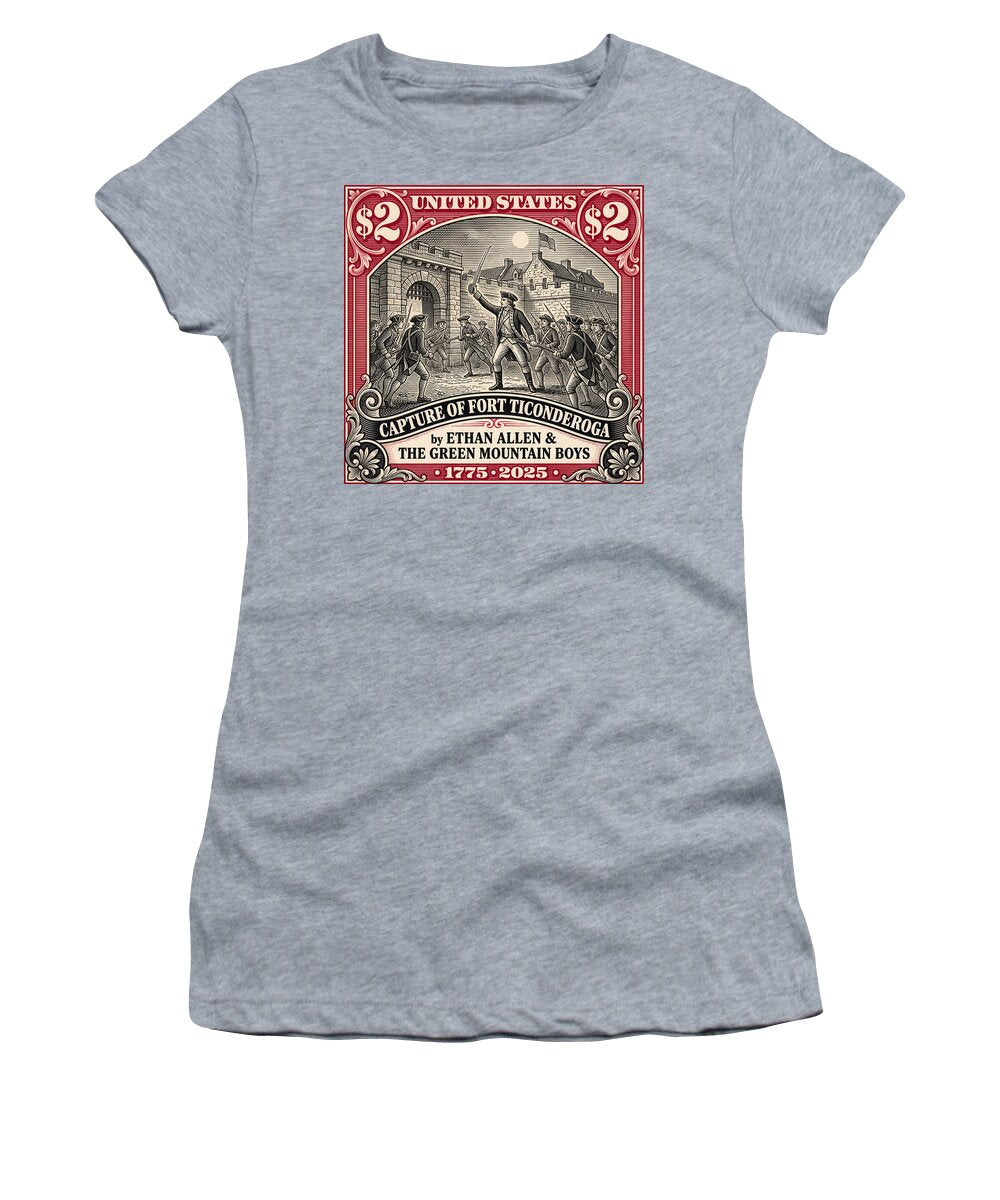 Fort Ticonderoga $2 - Women's T-Shirt