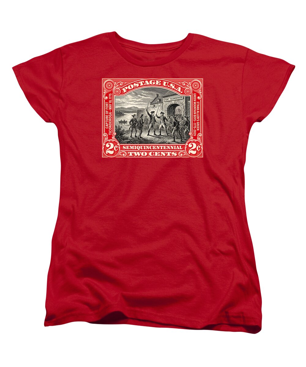 Fort Ticonderoga 2c - Women's T-Shirt (Standard Fit)