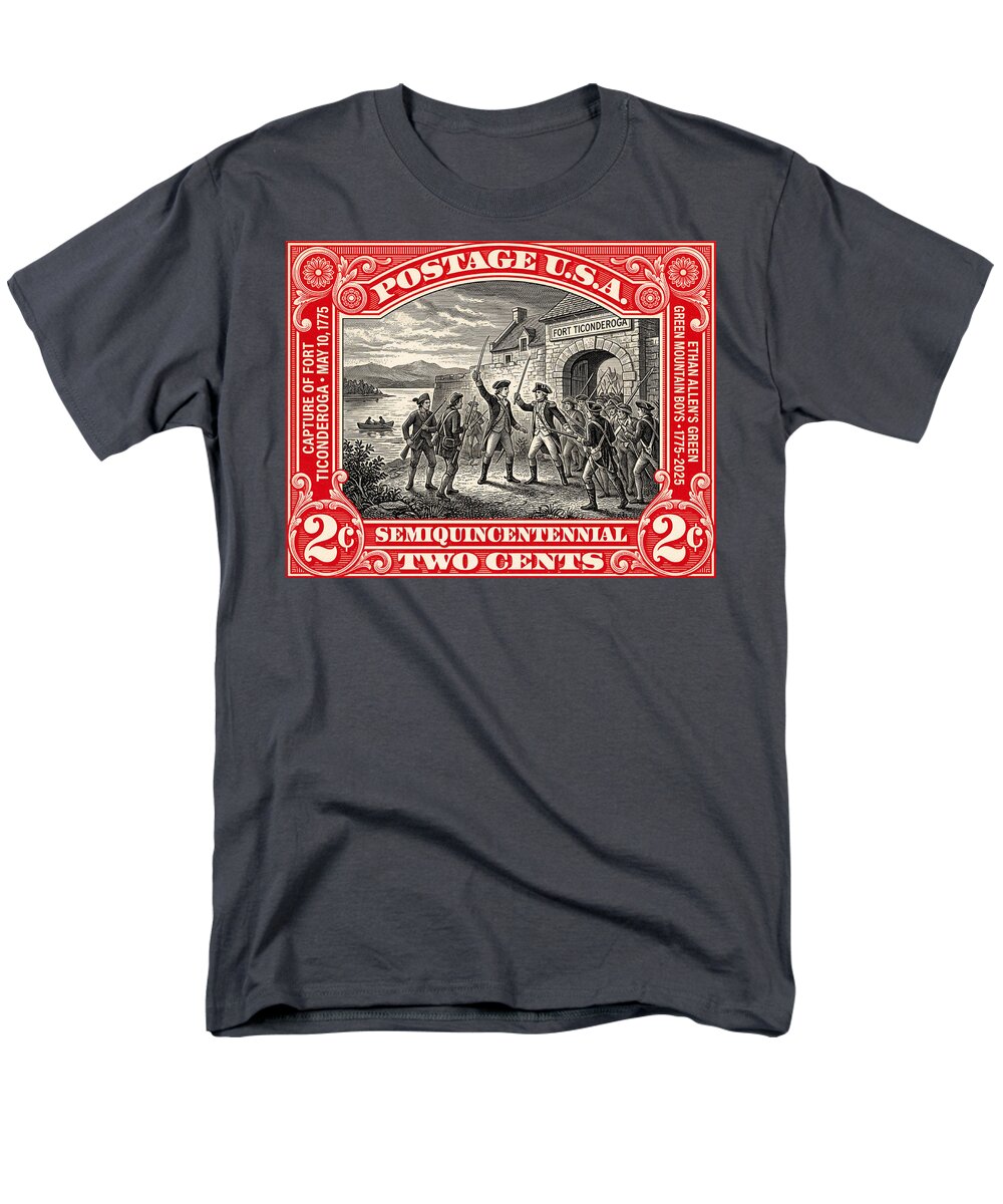 Fort Ticonderoga 2c - Men's T-Shirt  (Regular Fit)