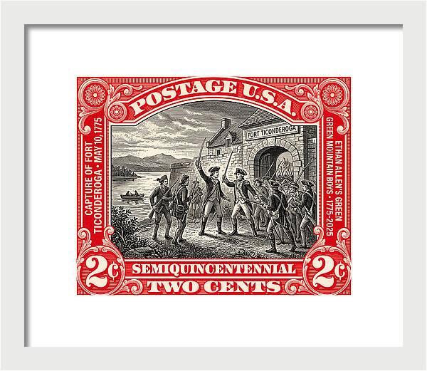 Fort Ticonderoga 2c - Framed Print