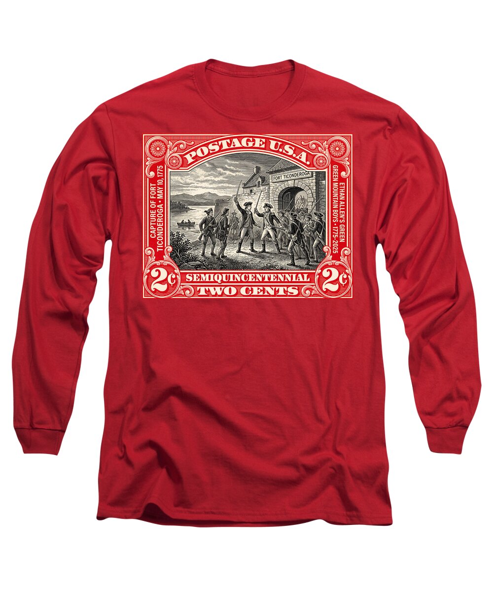 Fort Ticonderoga 2c - Long Sleeve T-Shirt