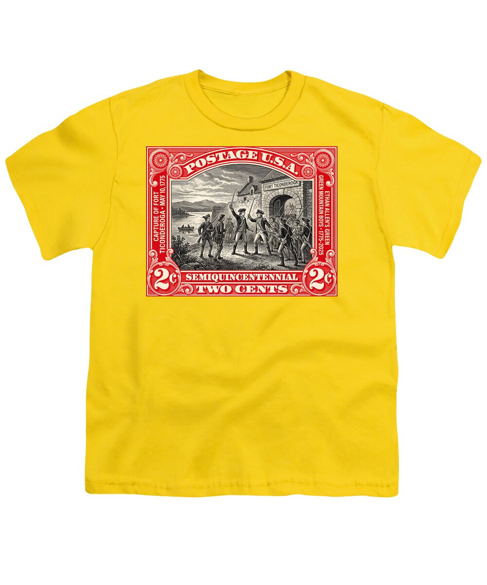 Fort Ticonderoga 2c - Youth T-Shirt