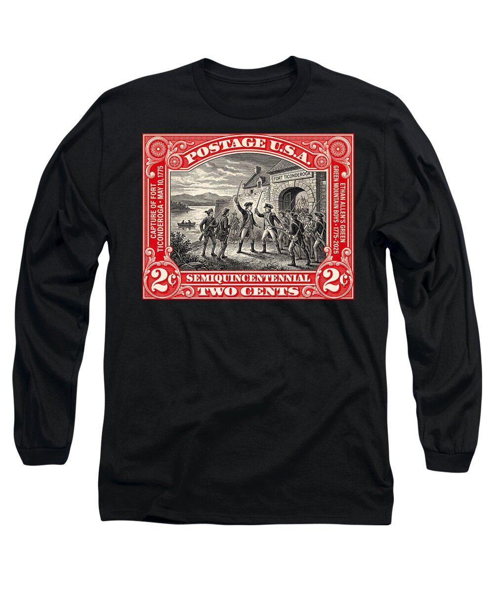 Fort Ticonderoga 2c - Long Sleeve T-Shirt