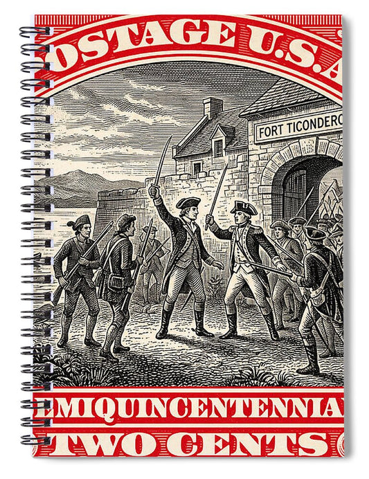 Fort Ticonderoga 2c - Spiral Notebook