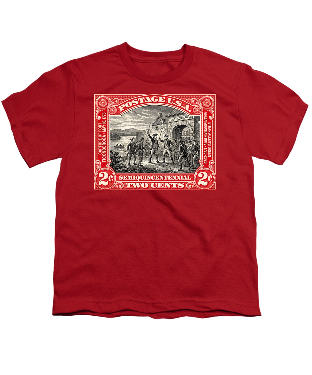 Fort Ticonderoga 2c - Youth T-Shirt